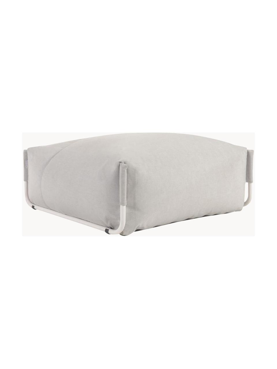 Pouf gonflable Square, Gris, larg. 101 x prof. 101 cm