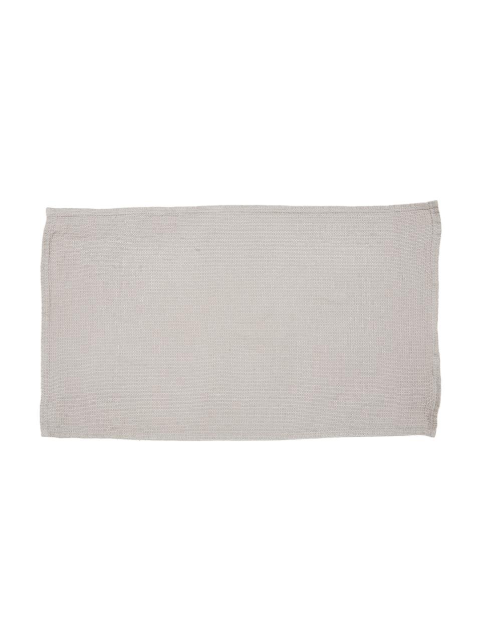Leichtes Leinen-Handtuch Java in verschiedenen Größen, Waffelpiqué, Beige, Handtuch, B 50 x L 100 cm, 2 Stück