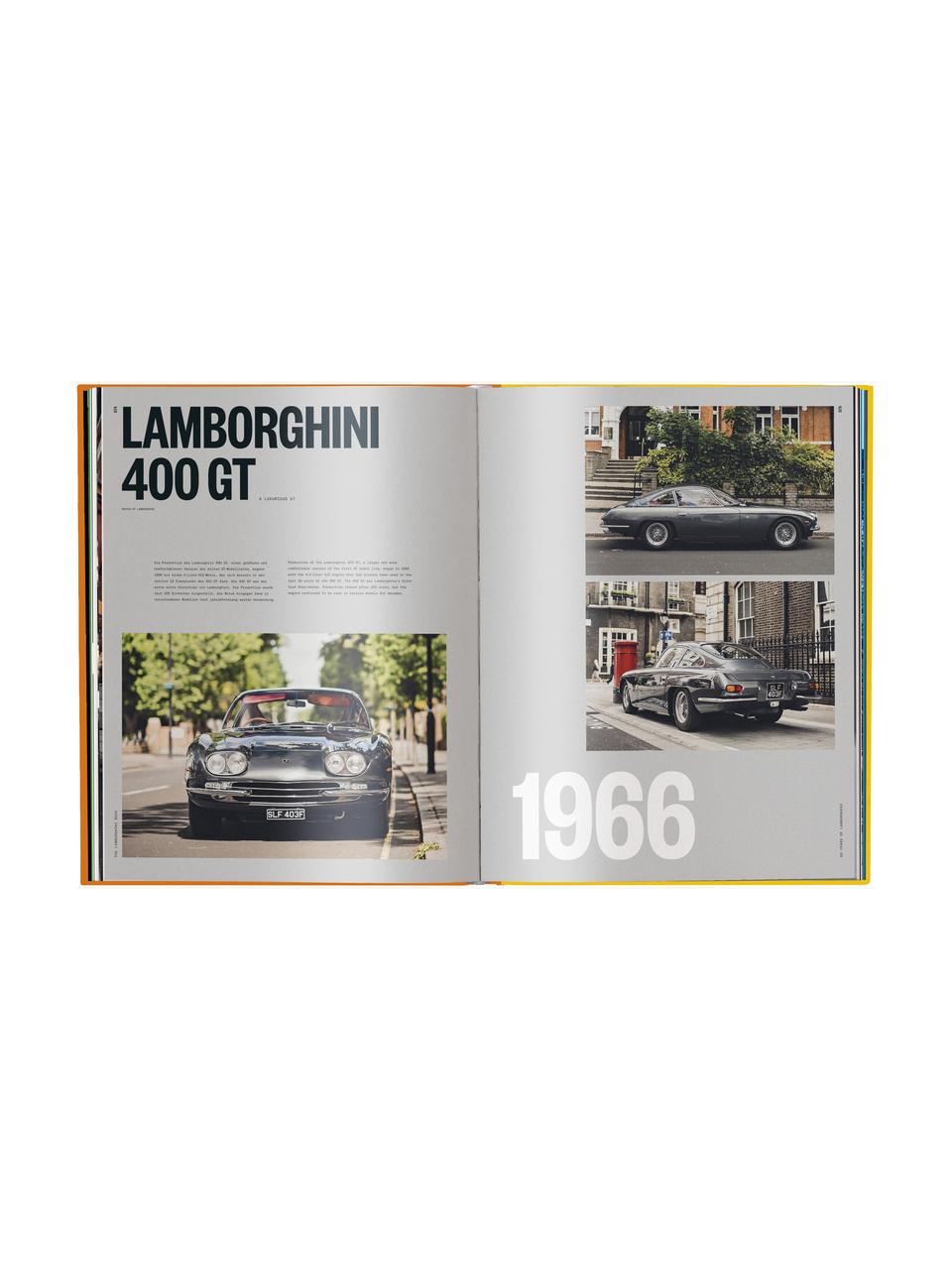Libro illustrato The Lamborghini Book, Carta, The Lamborghini Book, Larg. 30 x Alt. 38 cm