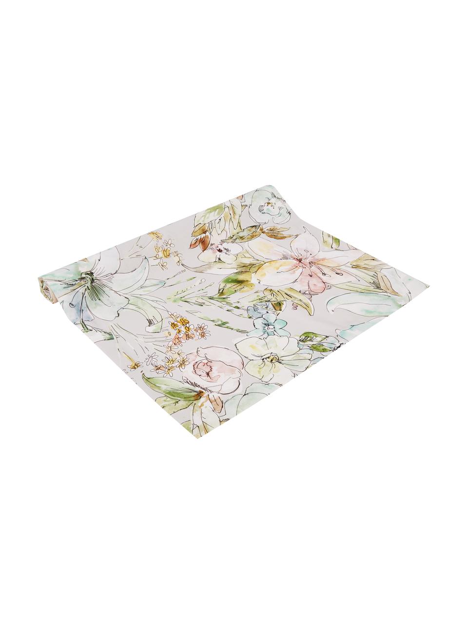 Chemin de table en tissu Angelina, Multicolore