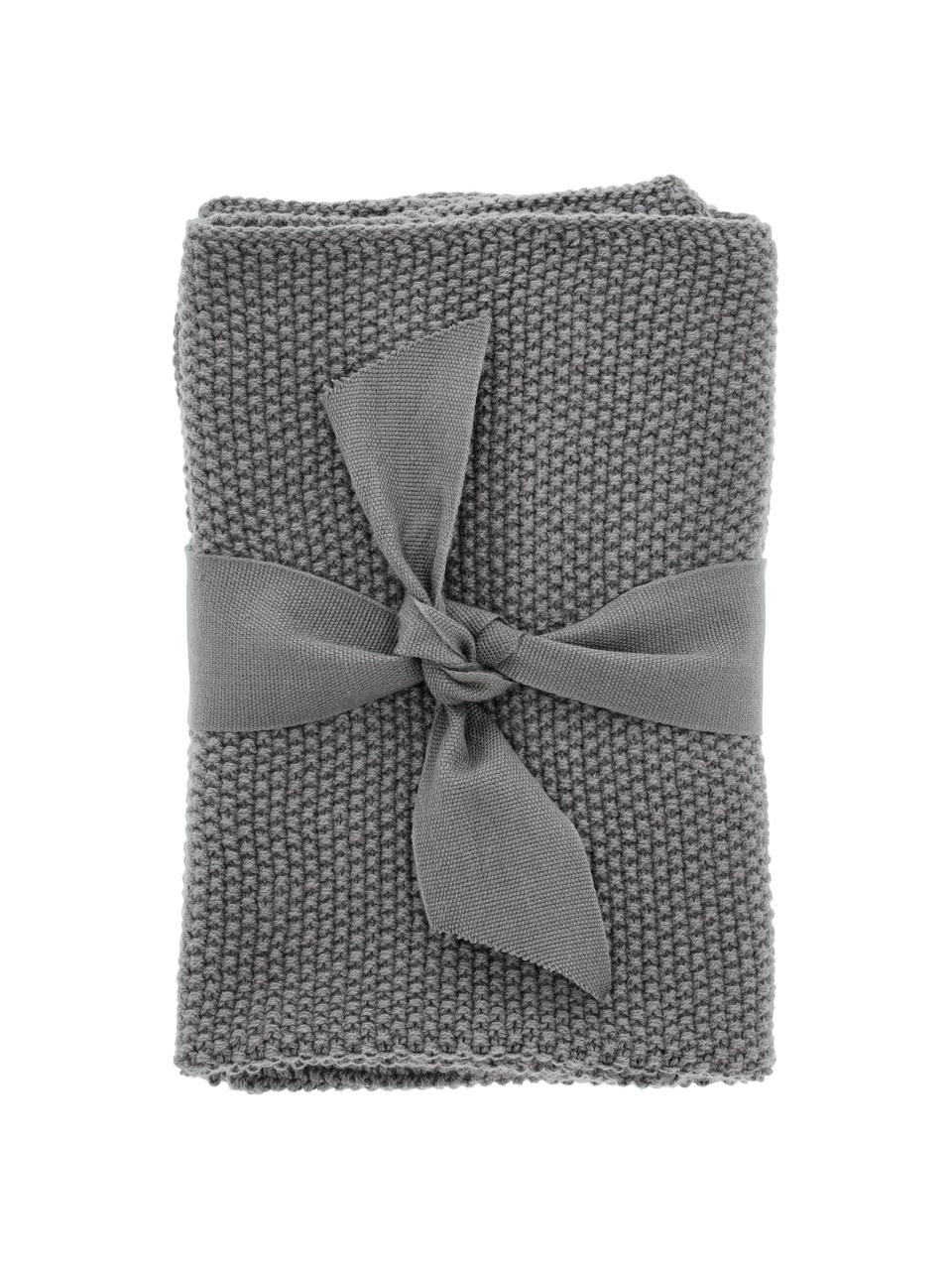 Ściereczka z bawełny Soft, 3 szt., 100% bawełna, Szary, S 29 x D 30 cm