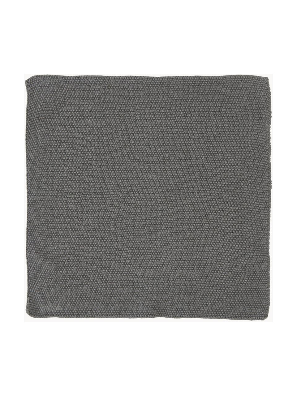 Baumwoll-Spültücher Soft, 3 Stück, 100 % Baumwolle, Dunkelgrau, B 29 x L 30 cm