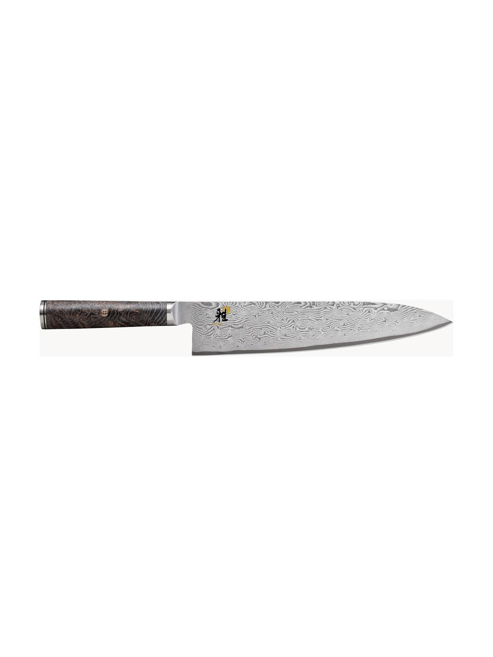 Nóż Gyuto Miyabi, Odcienie srebrnego, greige, D 34 cm