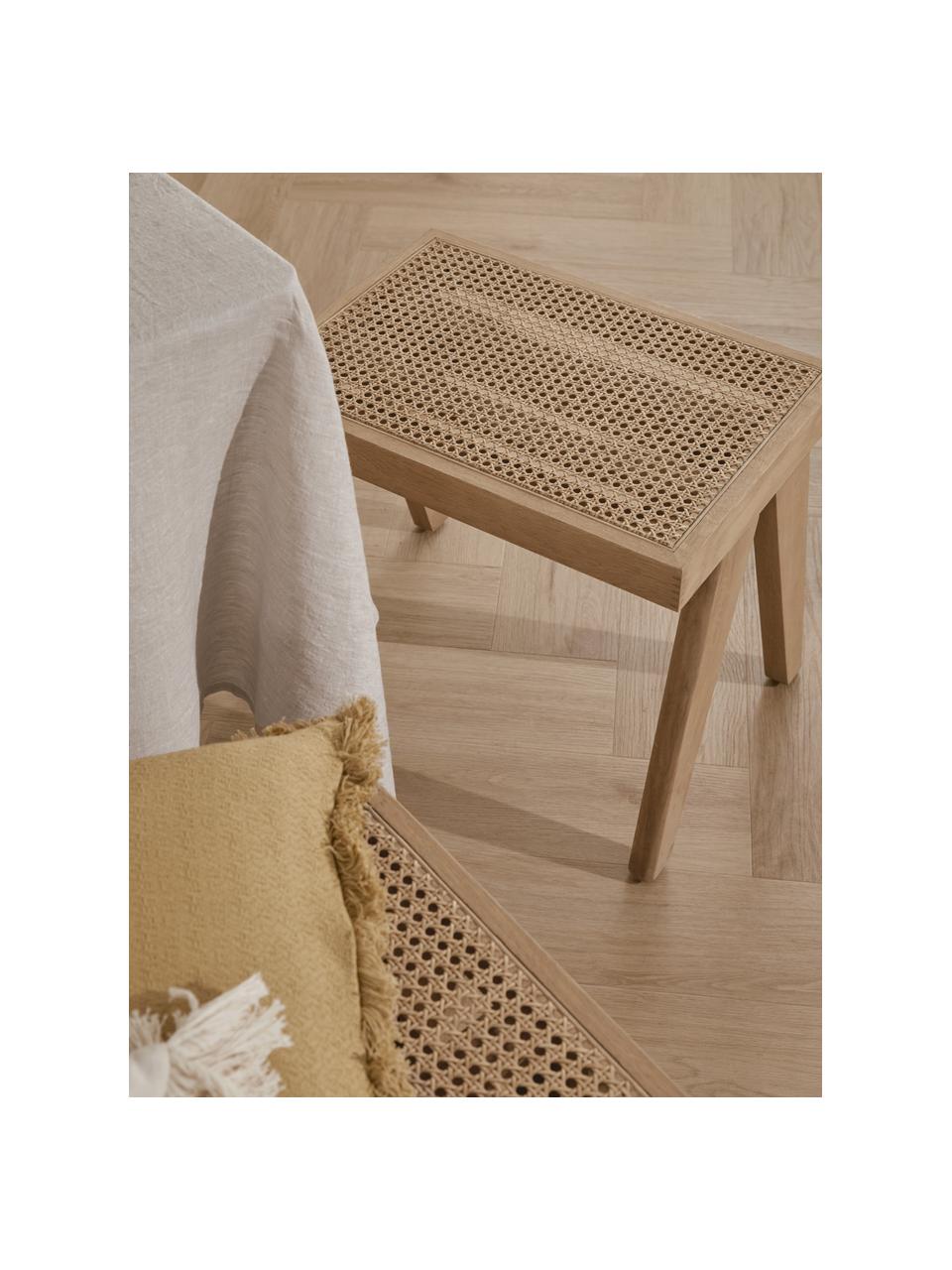 Stolička s vídeňskou pleteninou Sissi, Ratan, světlé dubové dřevo, Š 52 cm, V 42 cm