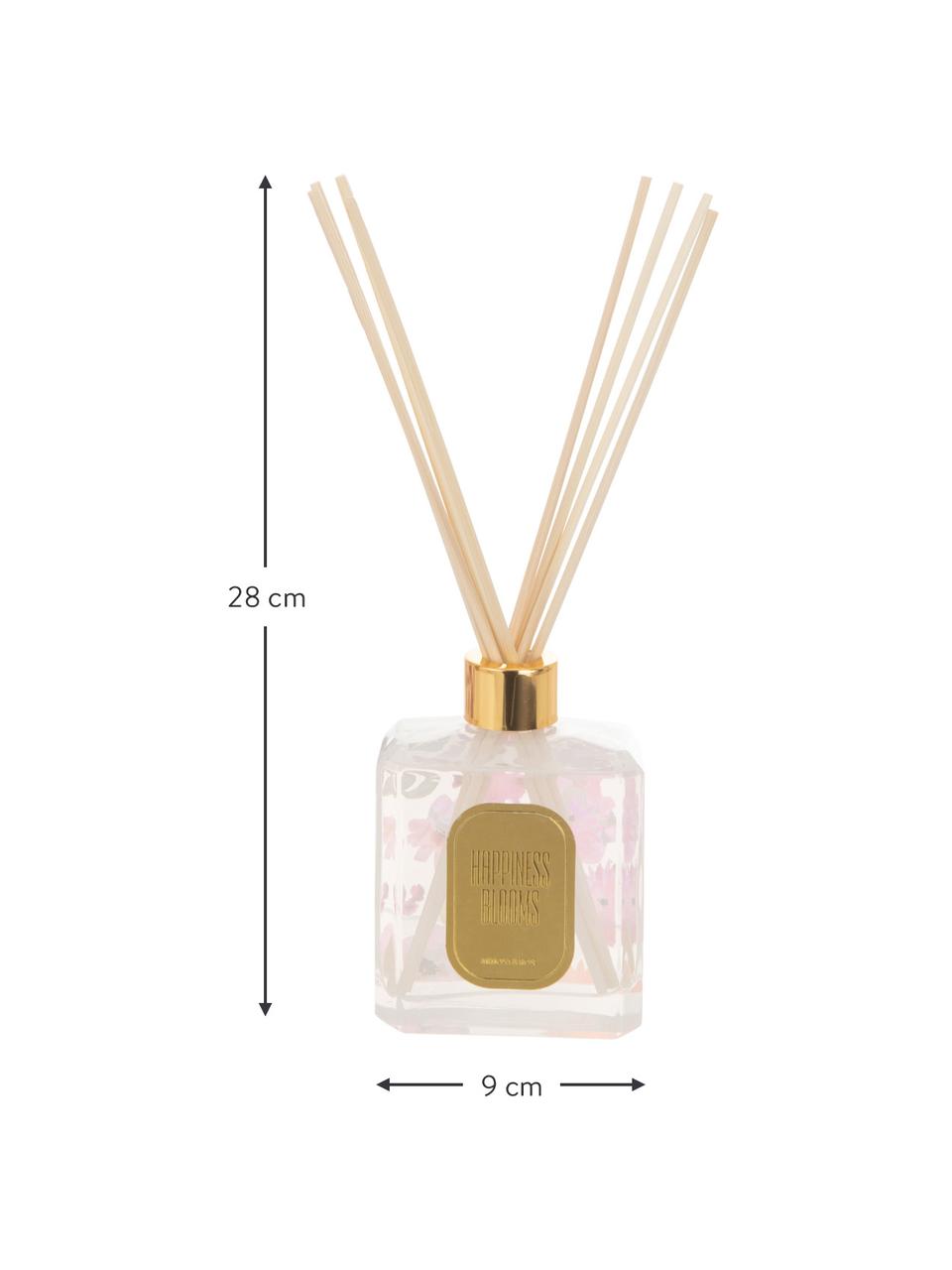 Diffuser Happiness Blomms (mimosa & rozen), Mimosa en rozen, B 9 cm x H 28 cm