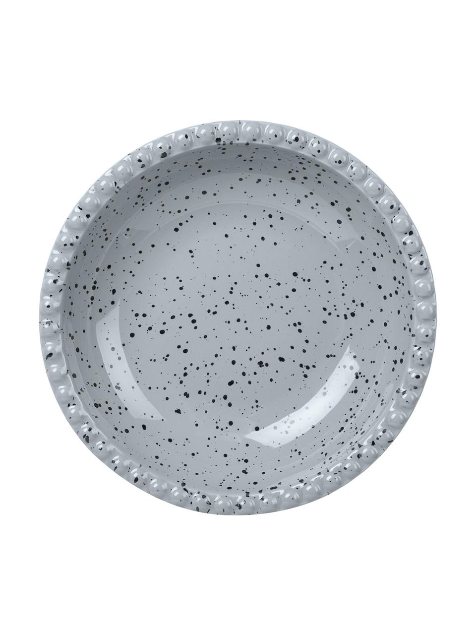 Cuenco para servir Ditte, Gres, Gris moteado, Ø 26 x Al 6 cm