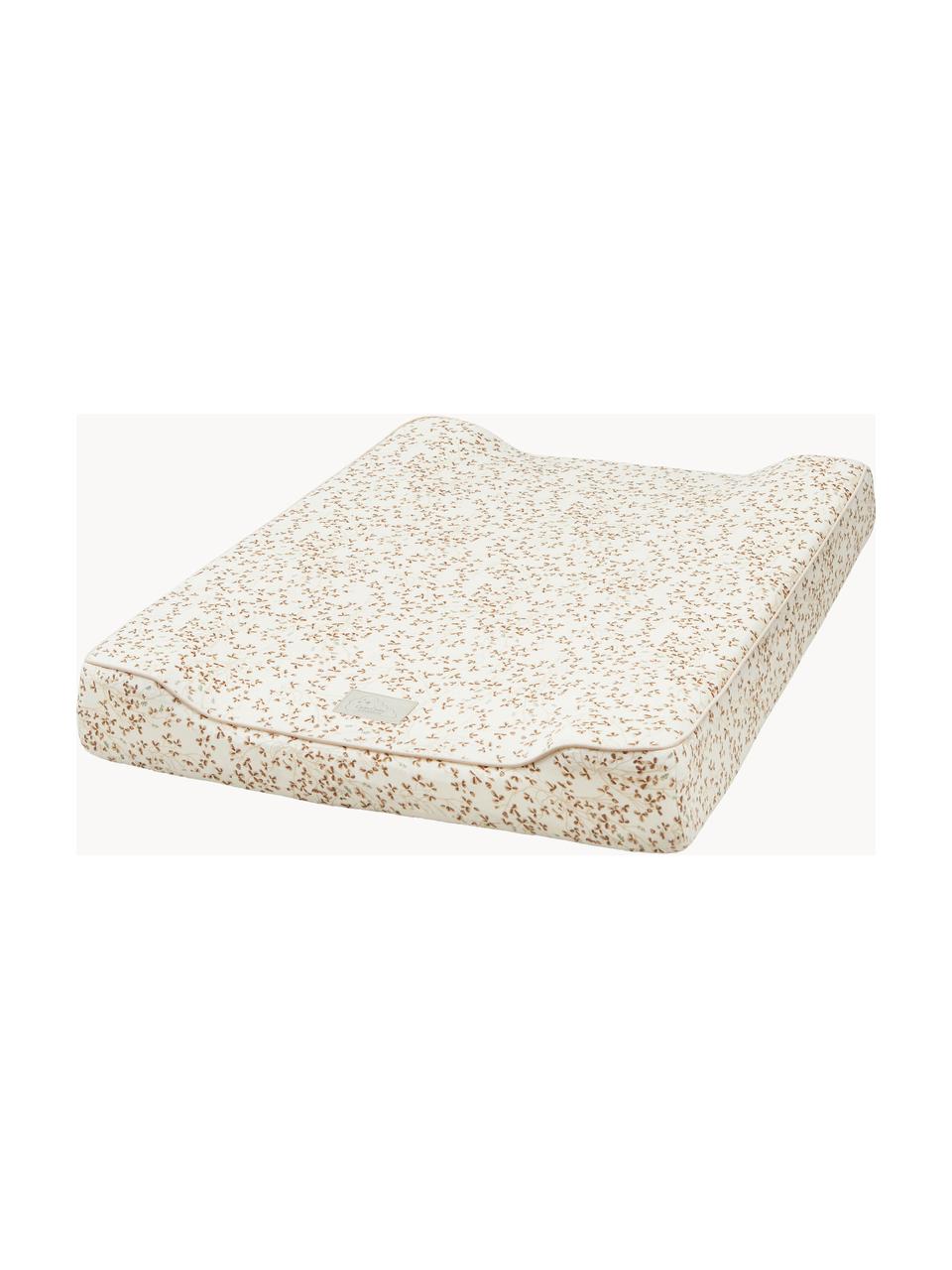 Matelas à langer en coton bio Lierre, Lierre, larg. 49 x long. 63 cm