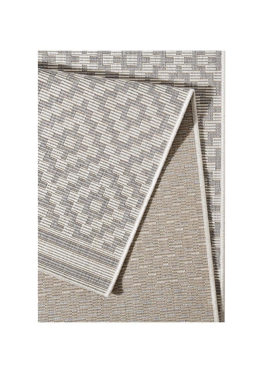 Tapis d'extérieur gris Meadow Raute, Gris, beige