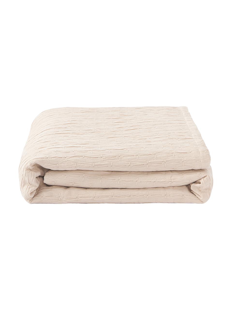 Narzuta z bawełny Mallon, 100% bawełna

Ten produkt został przetestowany pod kątem substancji szkodliwych i certyfikowany zgodnie z STANDARD 100 by OEKO-TEX® 6457CIT, CITEVE, Beżowy, S 230 x D 250 cm