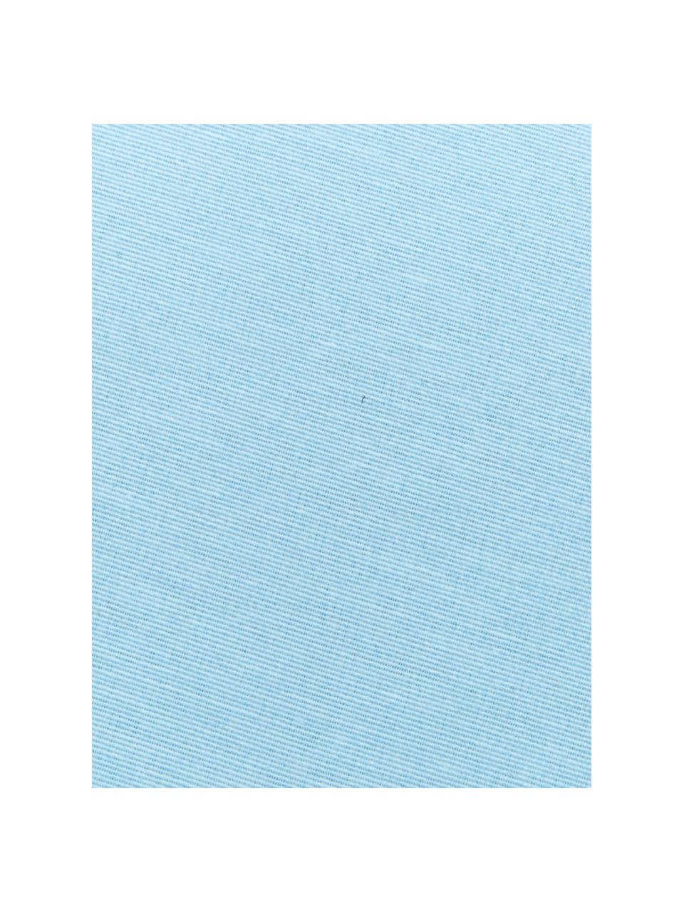 Coussin pour banc bleu ciel Panama, Bleu ciel