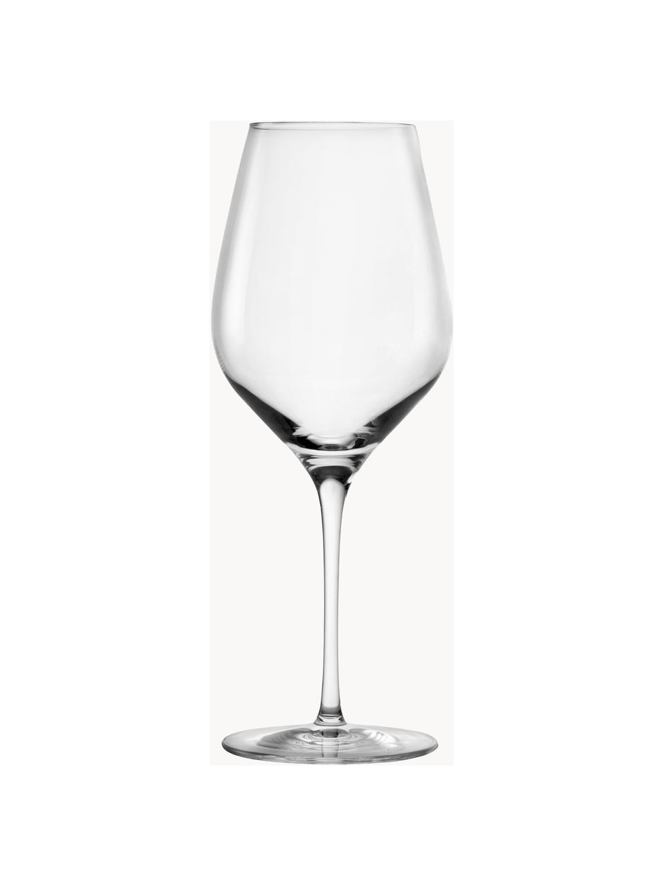 Copas de vino de cristal Exquisit, 6 uds., Cristal, Transparente, Ø 7 x Al 25 cm, 645 ml