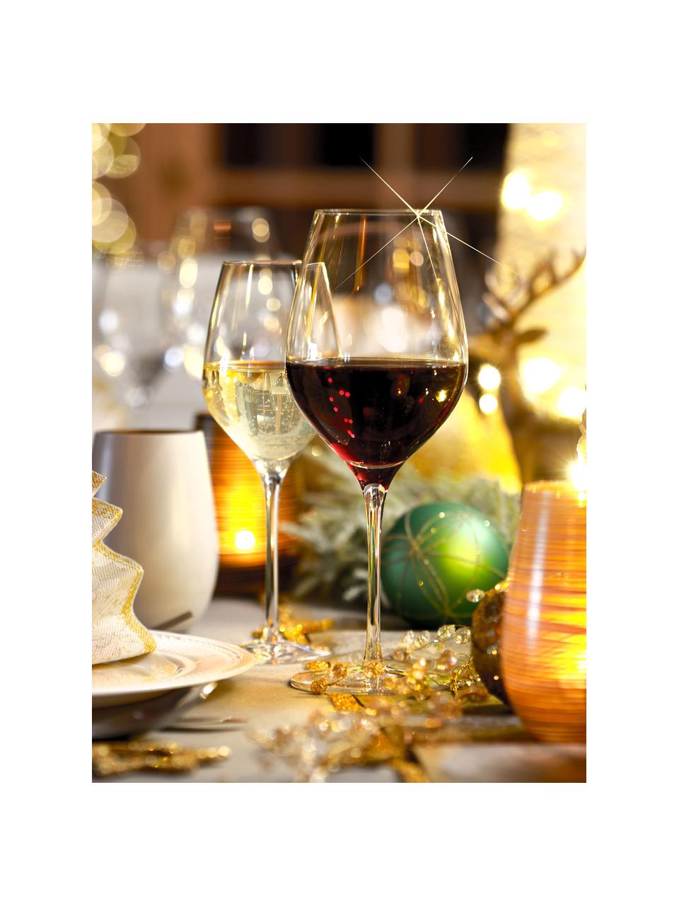 Bicchiere da vino in cristallo Exquisit 6 pz, Cristallo, Trasparente, Ø 7 x Alt. 25 cm, 645 ml