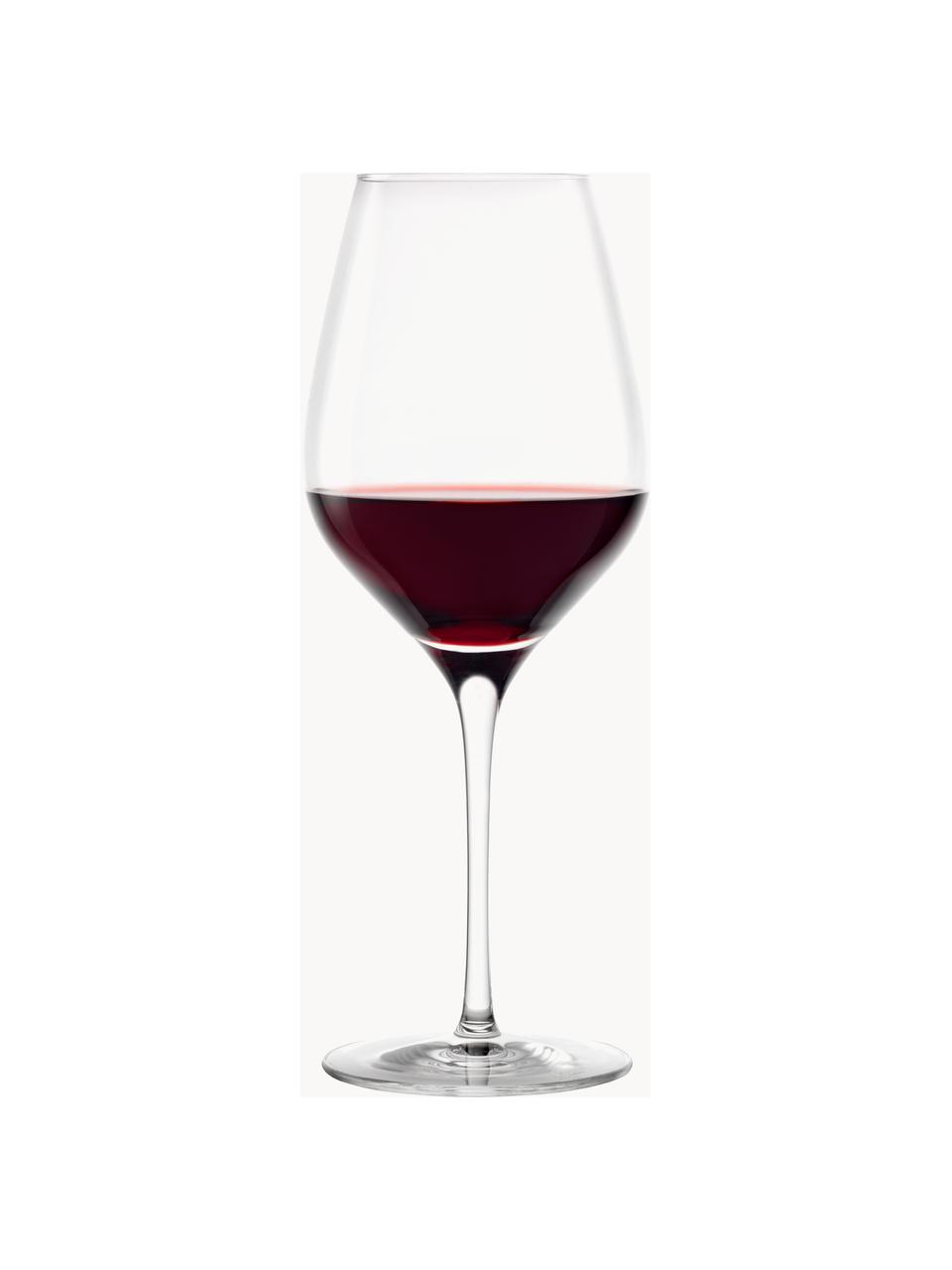 Verres à vin en cristal Exquisit, 6 pièces, Cristal, Transparent, Ø 7 x haut. 25 cm, 645 ml