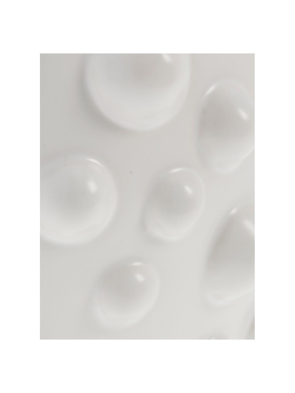 Cache-pot céramique Doelle, Céramique, Blanc, Ø 15 x haut. 12 cm