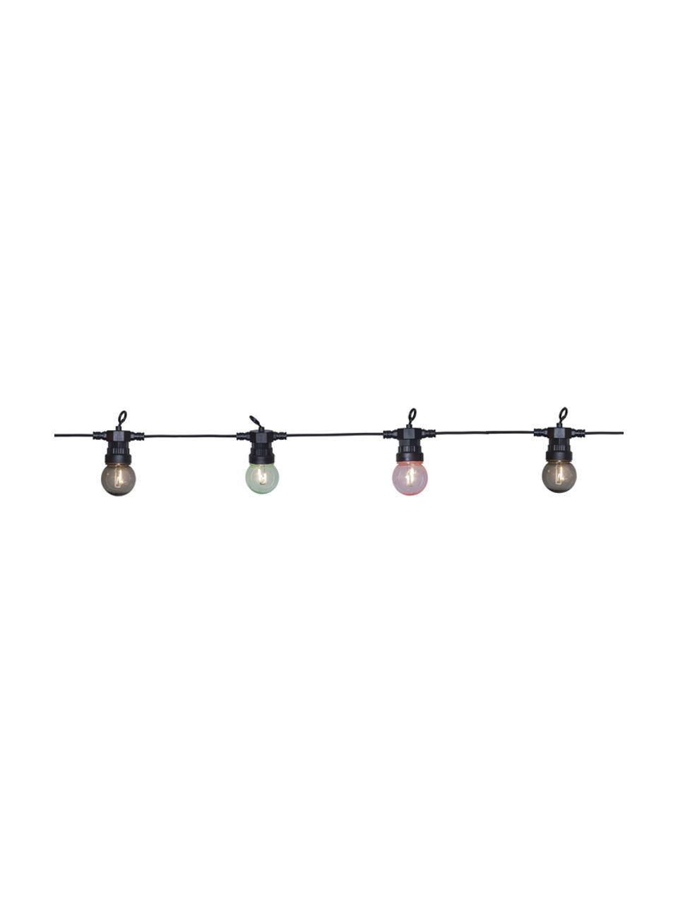 Girlanda świetlna LED Circus, dł. 855 cm i 20 lampionów, Czarny, wielobarwny, D 855 cm
