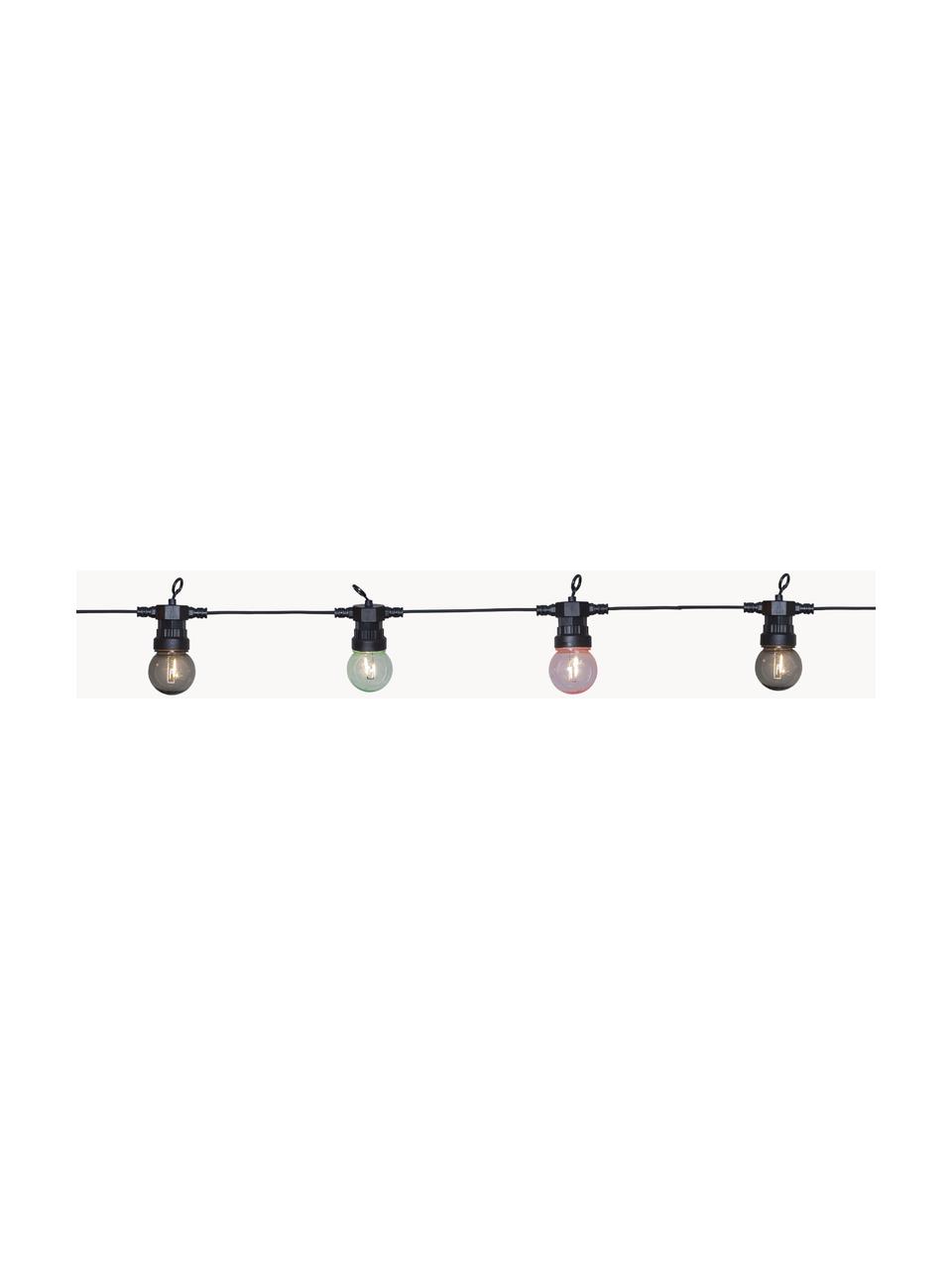 Guirlande lumineuse LED Circus, 855 cm, Noir, multicolore, long. 855 cm