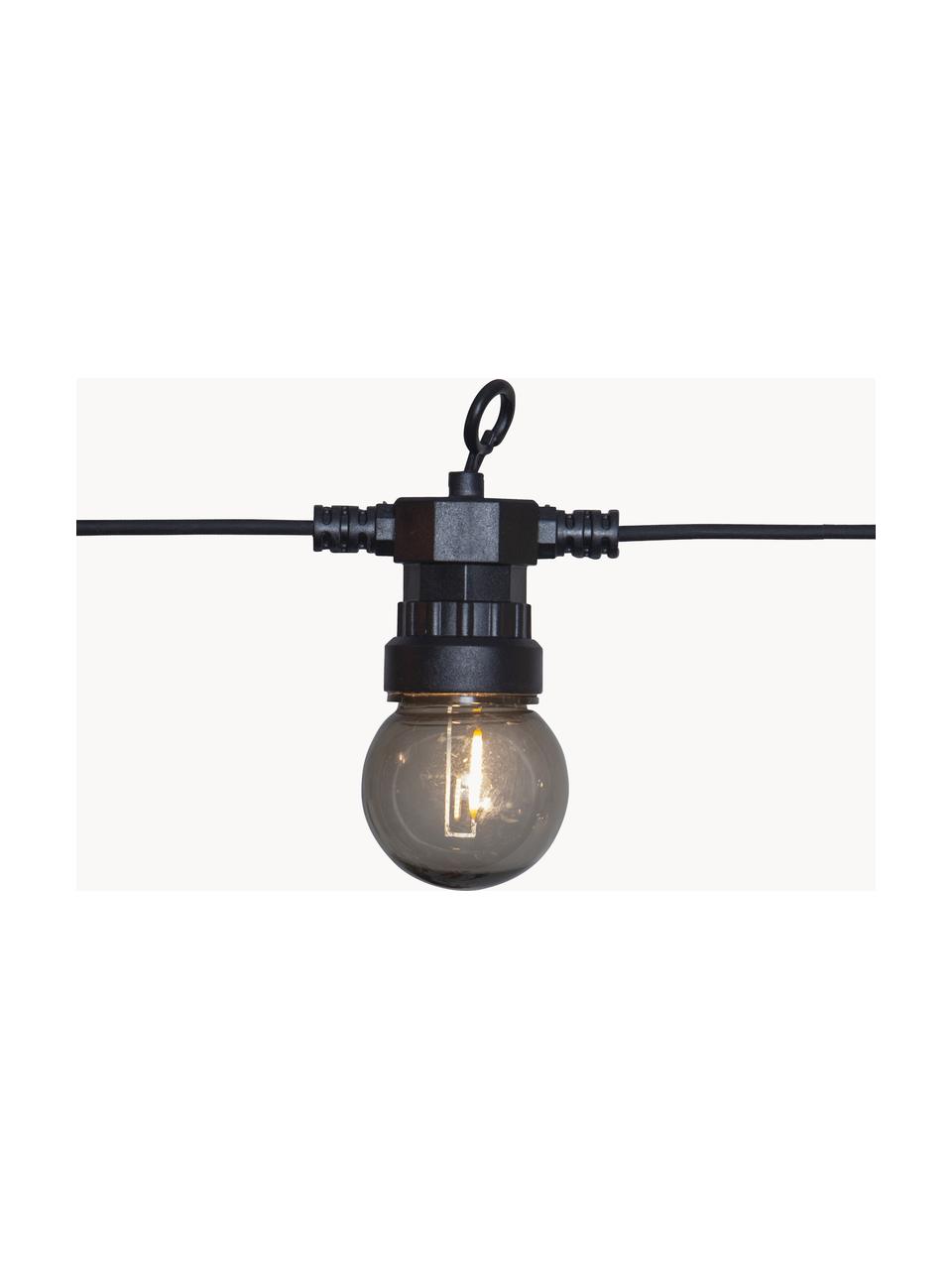 Guirnalda de luces LED Circus, Negro, multicolor, L 855 cm