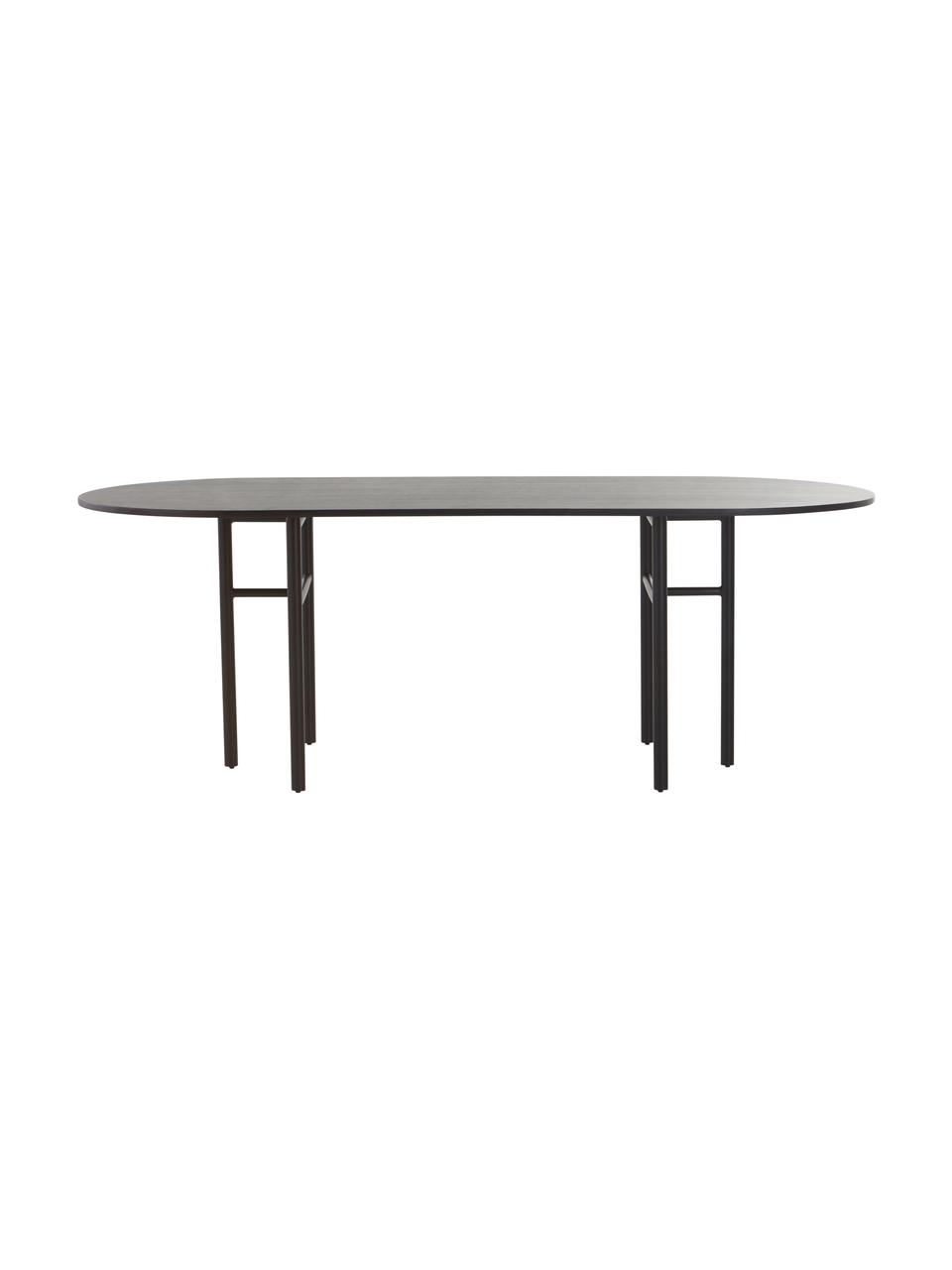 Oválny jedálenský stôl z mangového dreva Vejby, 210 x 95 cm, Mangové drevo, Š 210 x V 75 cm