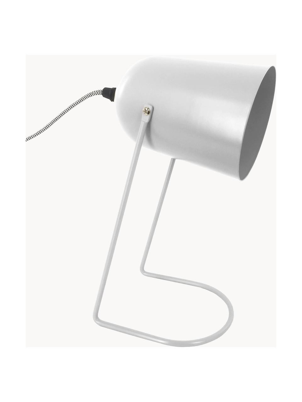 Petite lampe à poser rétro Enchant, Blanc cassé, Ø 18 x haut. 30 cm