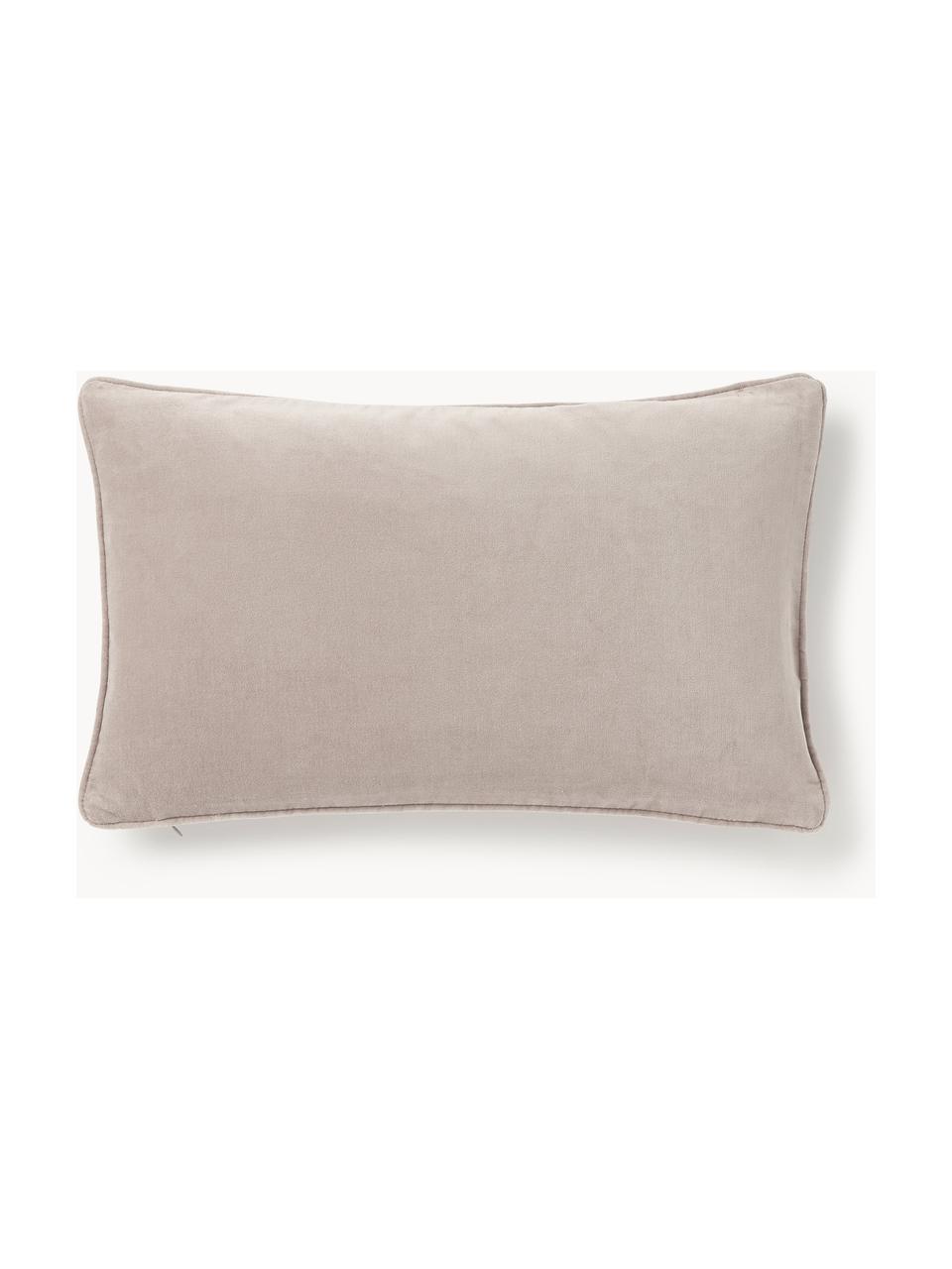 Housse de coussin en velours Dana, 100 % coton

Le matériau est certifié STANDARD 100 OEKO-TEX®, 21.HCN.84376, Hohenstein, Beige clair, larg. 30 x long. 50 cm