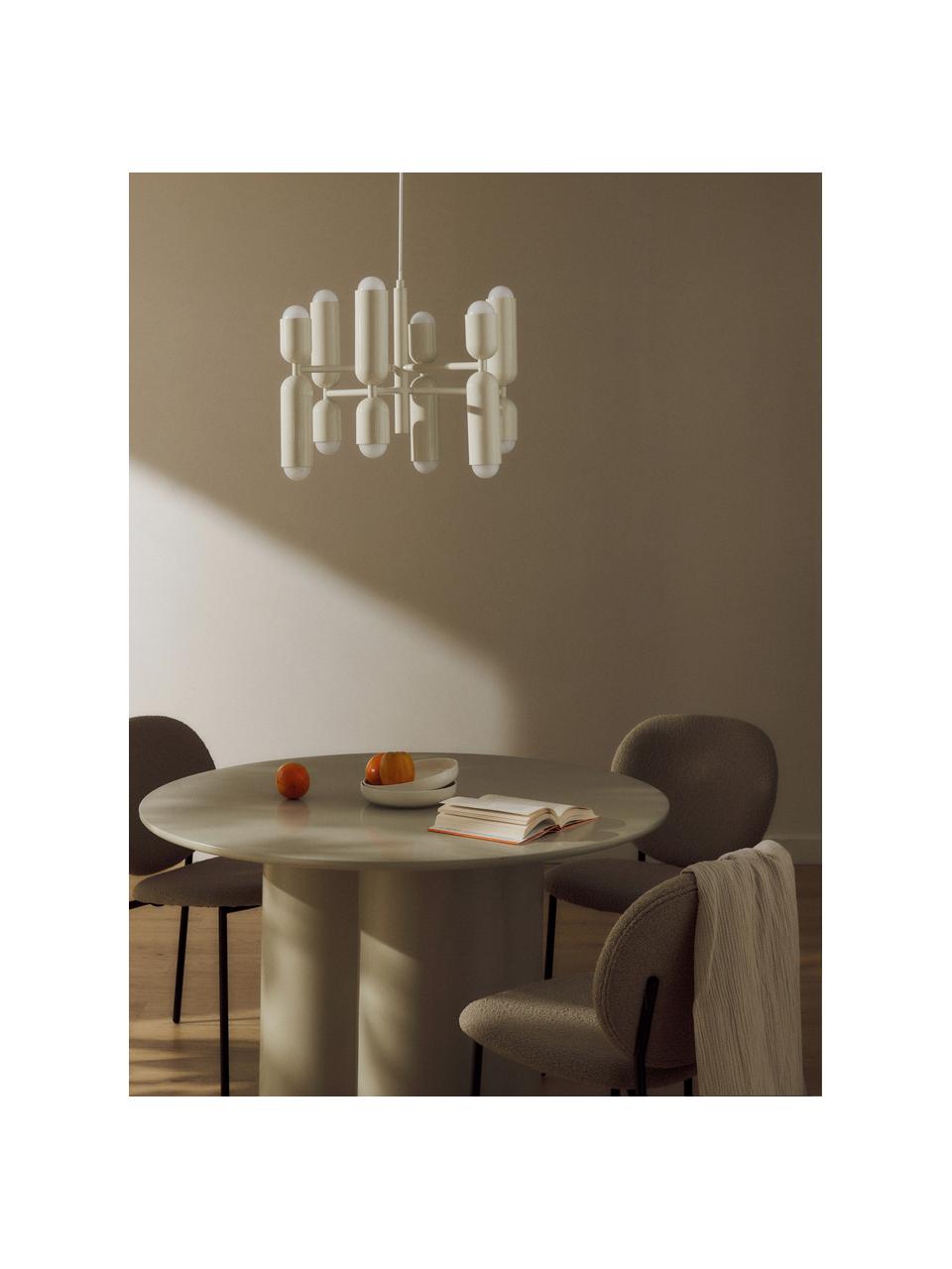Lampa wisząca LED Ariane, Złamana biel, Ø 55 x 40 cm