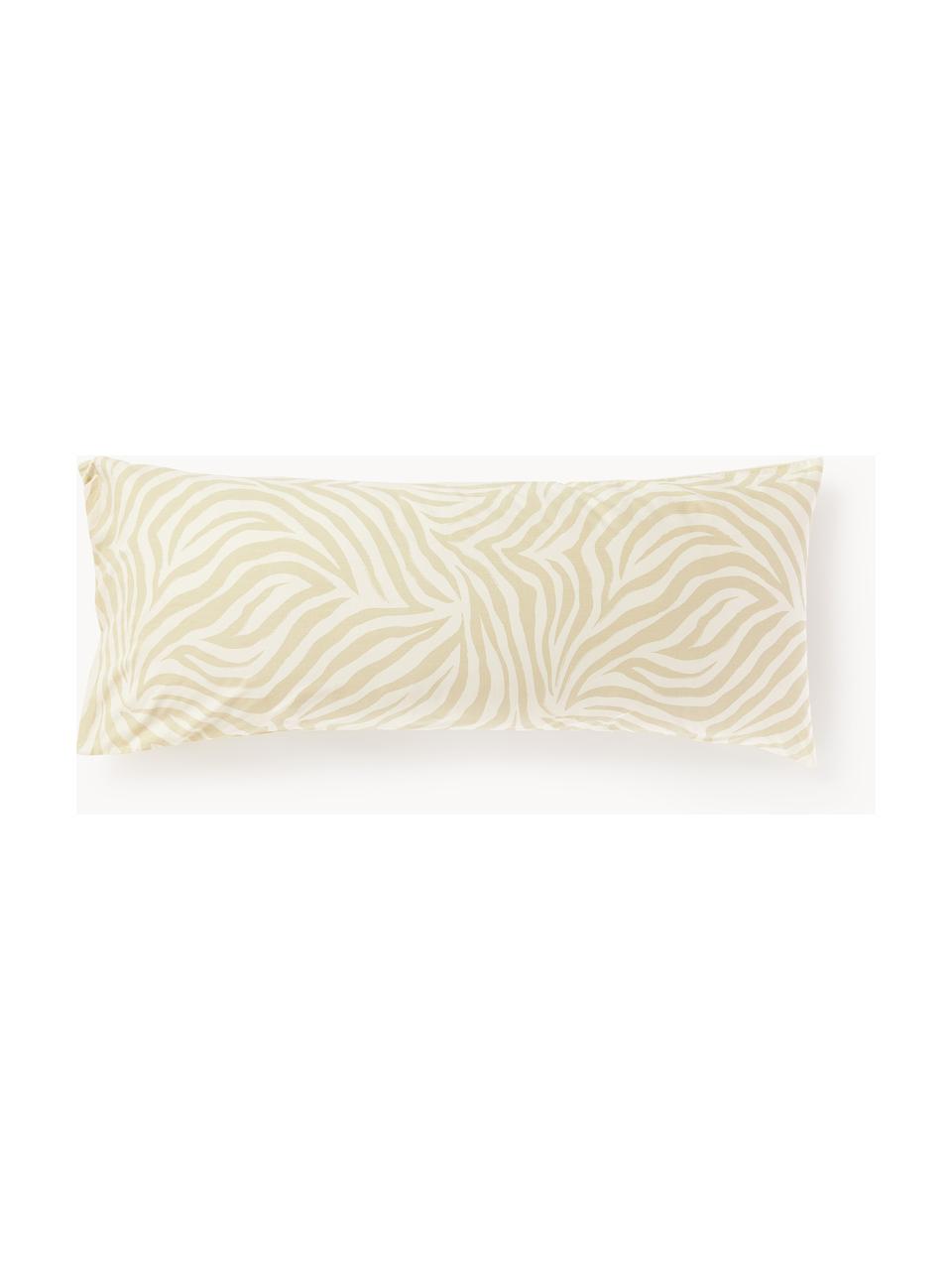 Funda de almohada de algodón Chase, Blanco Off White, An 45 x L 110 cm