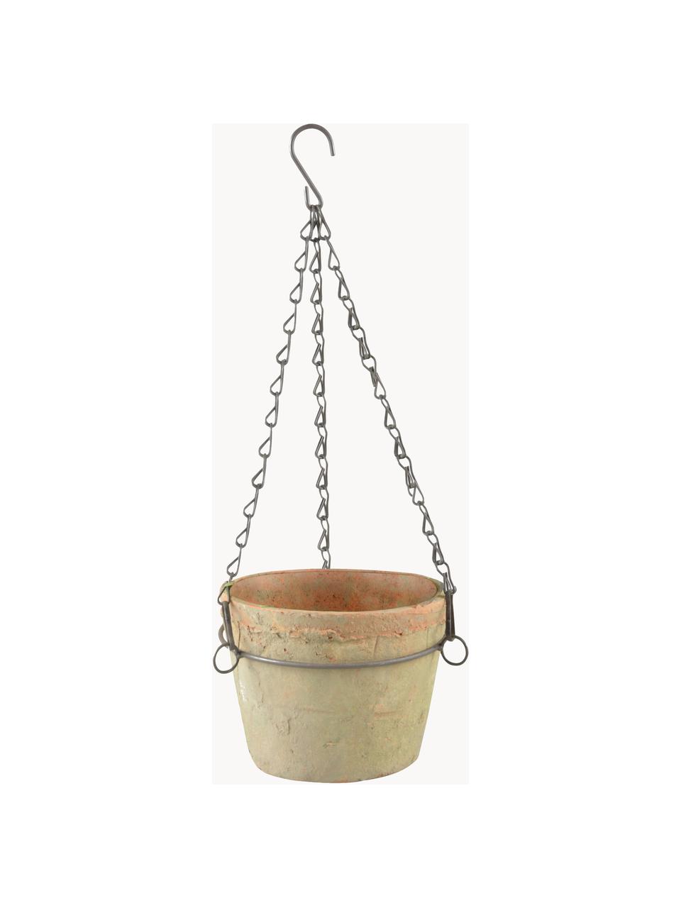 XS hangende plantenpot Vila, Pot: terracotta, Terracottarood, B 16 cm x H 12 cm