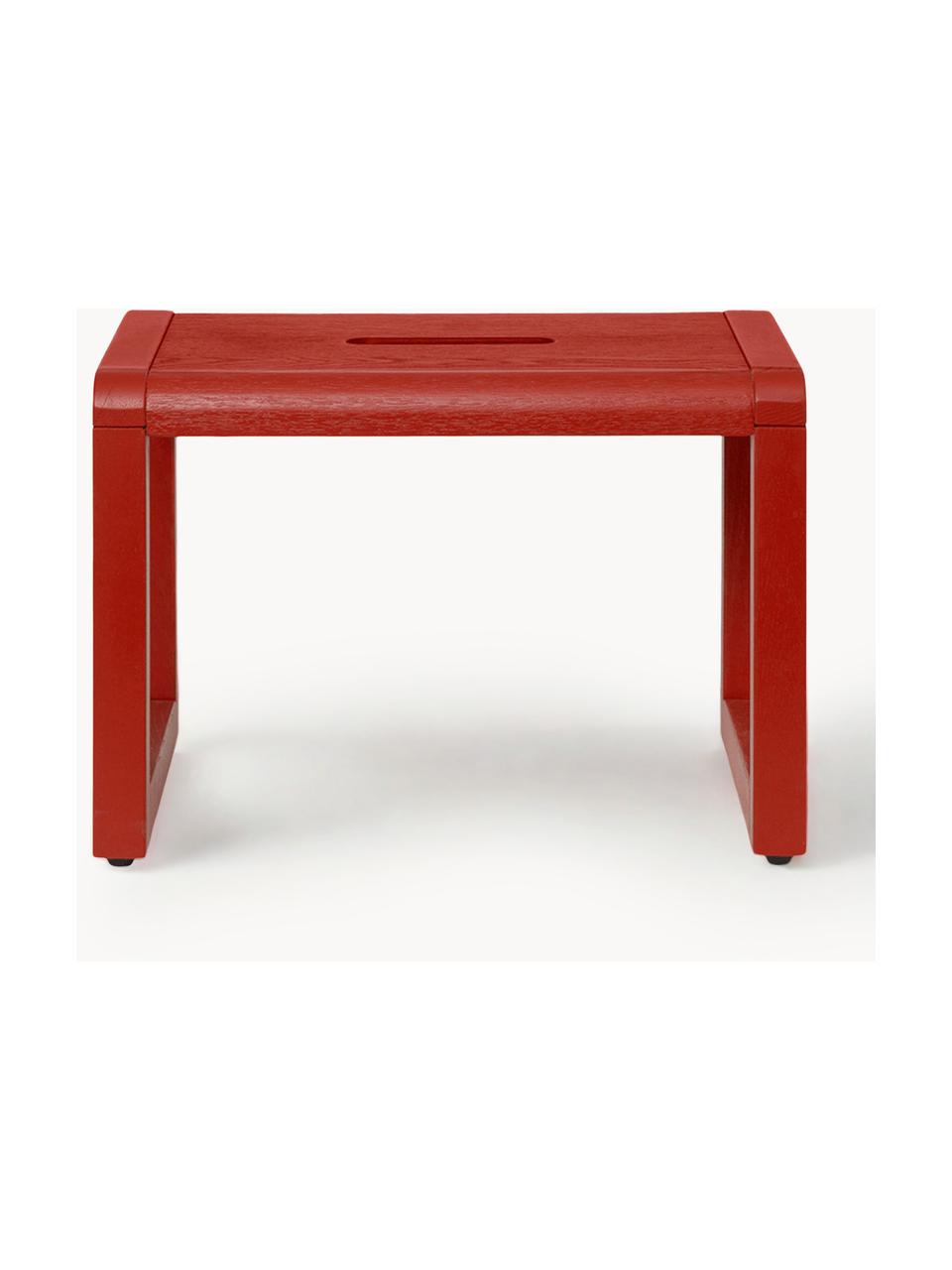 Tabouret en bois pour enfant Little Architect, Bois de frêne, placage en frêne, MDF

Ce produit est fabriqué à partir de bois certifié FSC® issu d'une exploitation durable, Rouge, larg. 33 x haut. 23 cm