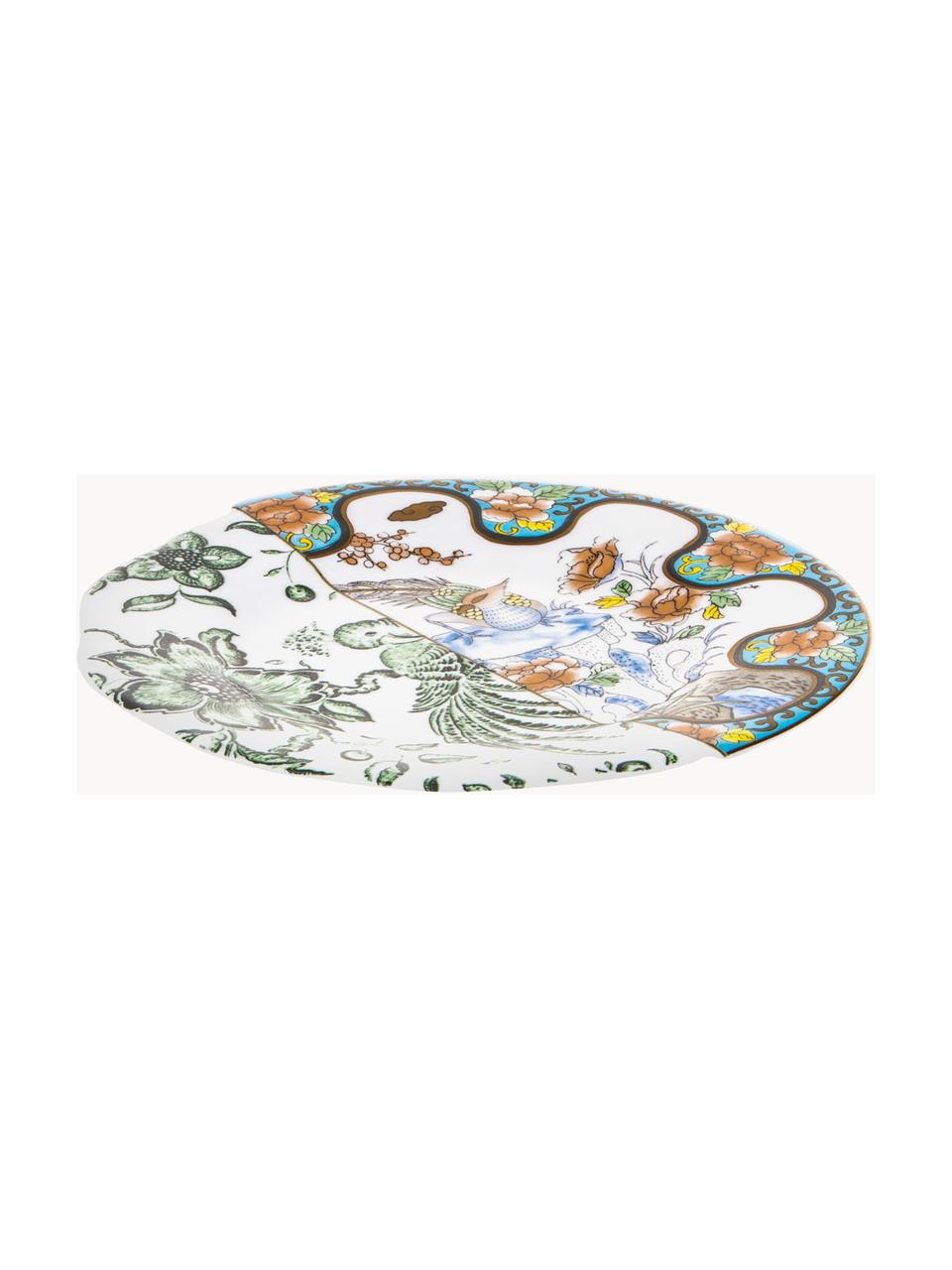 Ručně vyrobený mělký talíř Hybrid Zoe, Porcelán Fine Bone China, Více barev, Ø 22 cm, V 4 cm