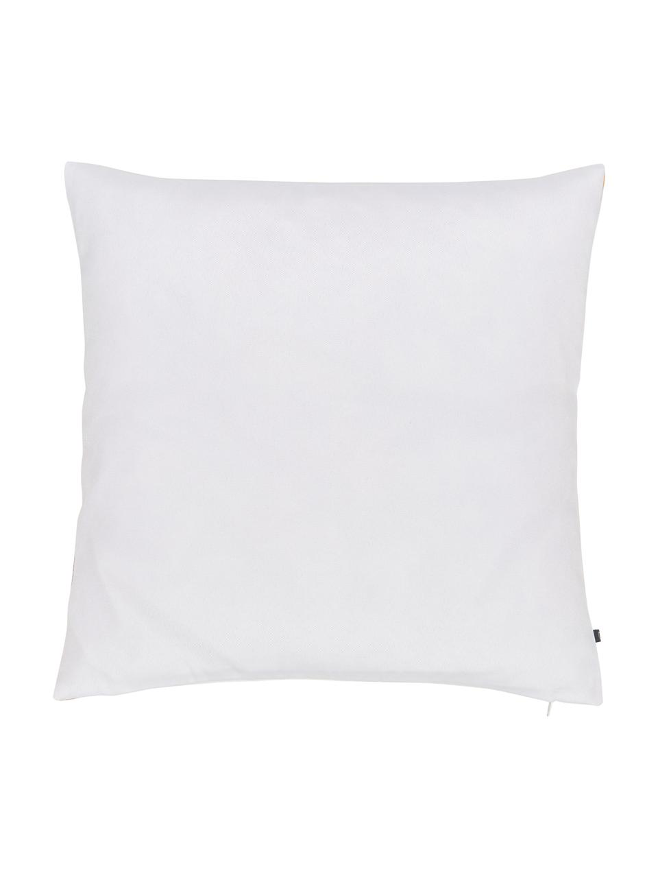 Housse de coussin 45x45 Lungile, Jaune, blanc