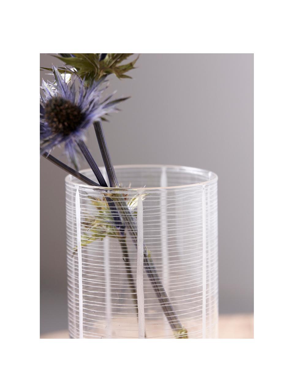 Photophore et vase 2en1 Ramona, Transparent