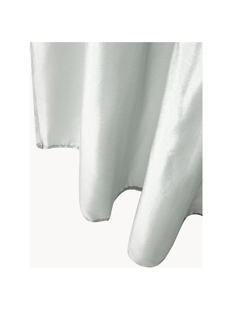 Ondoorzichtige gordijnen Meaux met multifunctionele tape, 2 stuks, 100% polyester, Lichtgrijs, B 140 x L 250 cm