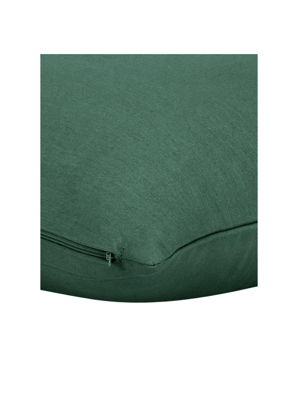 Federa arredo in cotone  verde Mads, 100% cotone, Verde, Larg. 40 x Lung. 40 cm