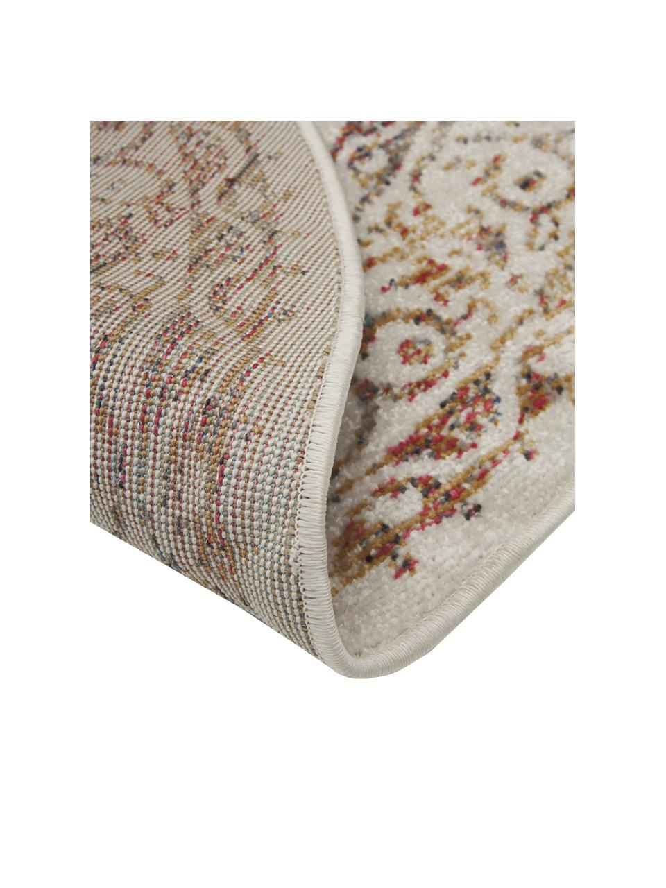 Kulatý vnitřní/venkovní koberec ve vintage stylu Dana, 100 % polypropylen, Více barev, Ø 120 cm (velikost S)