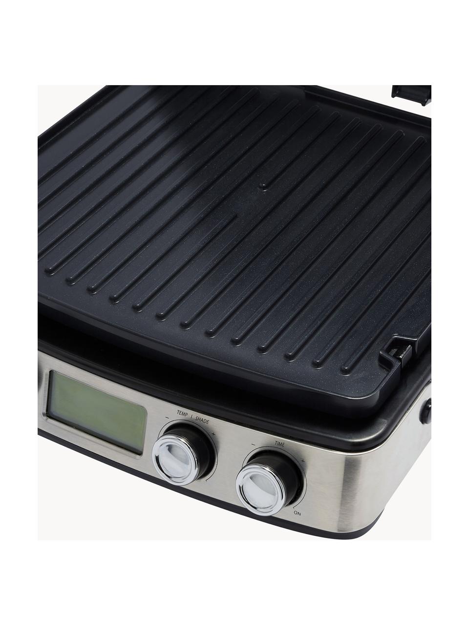 Multifunktionaler Kontaktgrill Elite mit Antihaftbeschichtung, 7in1, Grau, B 41 x H 23 cm