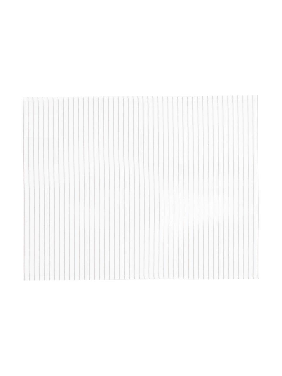 Podkładka z bawełny Nicole, 2 szt., Bawełna, Biały, beżowy, S 40 x D 50 cm