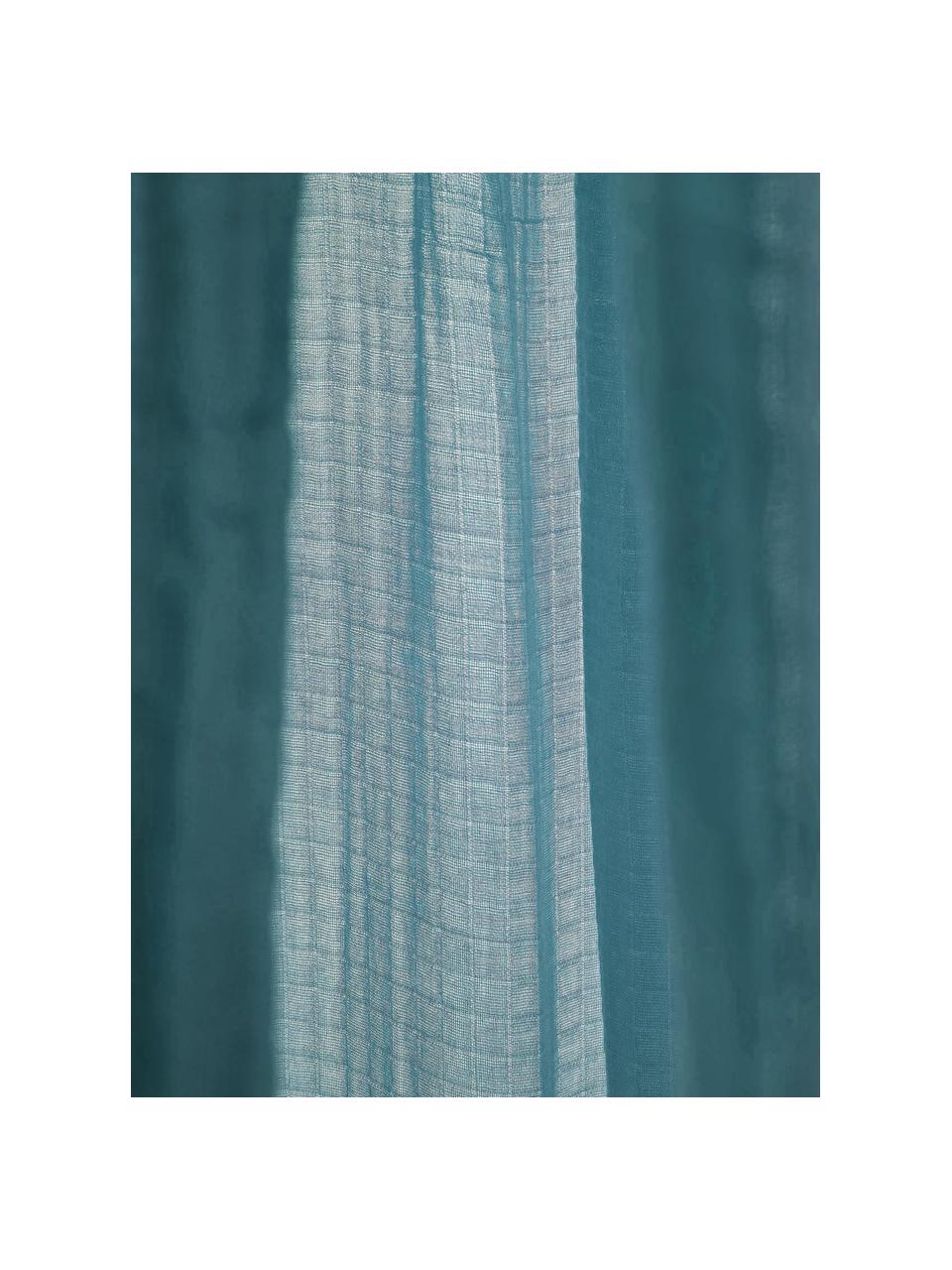 Dosel para cama Stars, Funda: algodón, Azul, Ø 50 x Al 240 cm