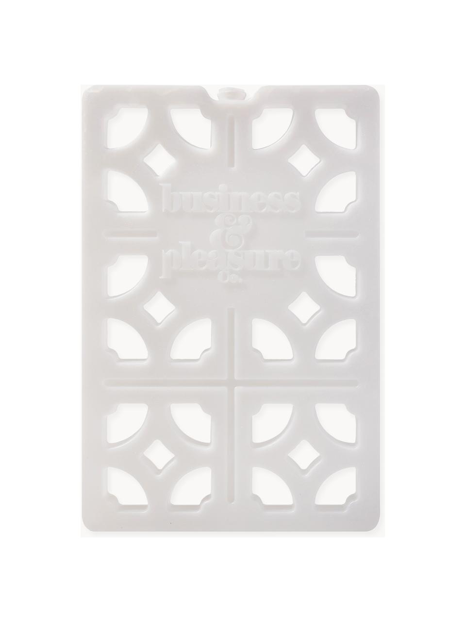 Inserto di raffreddamento Mini, Acqua, plastica, resina, Bianco, Larg. 14 x Lung. 24 cm