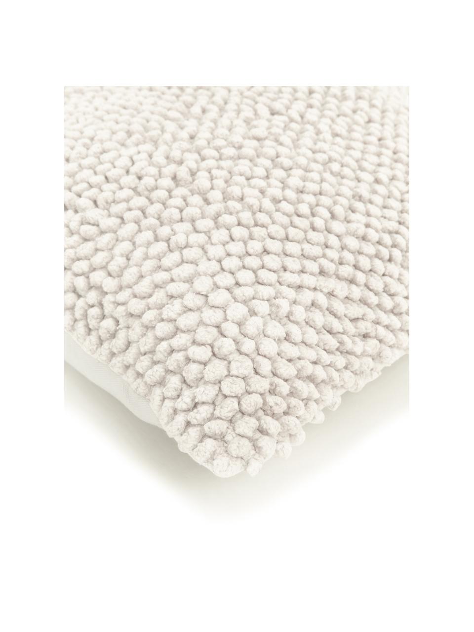 Kissenhülle Indi mit strukturierter Oberfläche, 100 % Baumwolle, BCI-zertifiziert, Off White, B 45 x L 45 cm