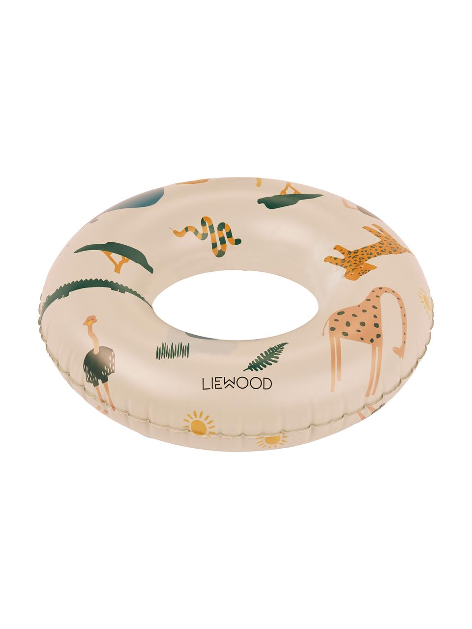 Kinderzwemring Baloo, 100% kunststof (PVC), Beige, multicolour (Safari patroon), Ø 45 cm