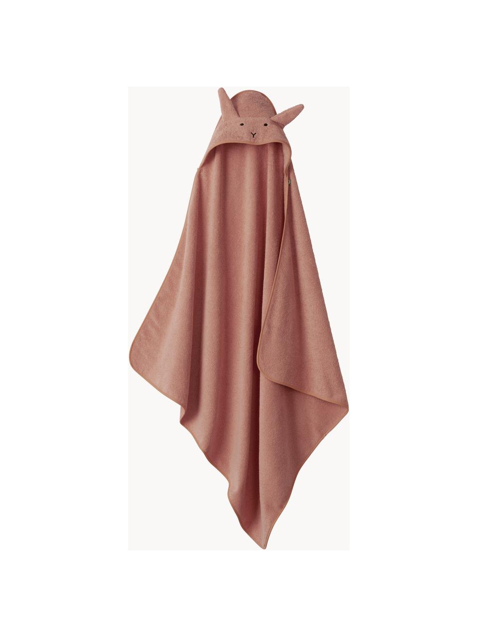 Toalla capa bebé de algodón de rizo Conejo, Turrón, An 100 x L 100 cm