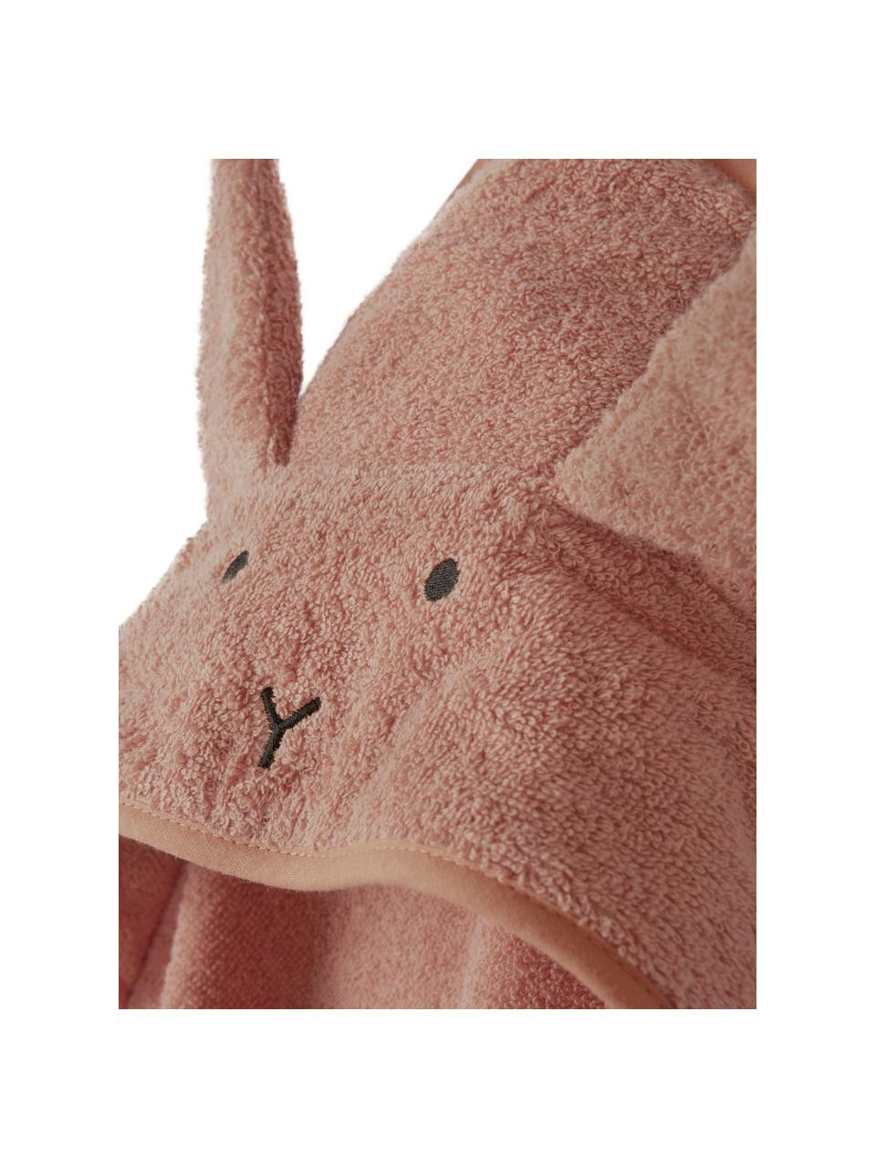 Babyhandtuch Conejo aus Baumwollfrottee, Nougat, B 100 x L 100 cm