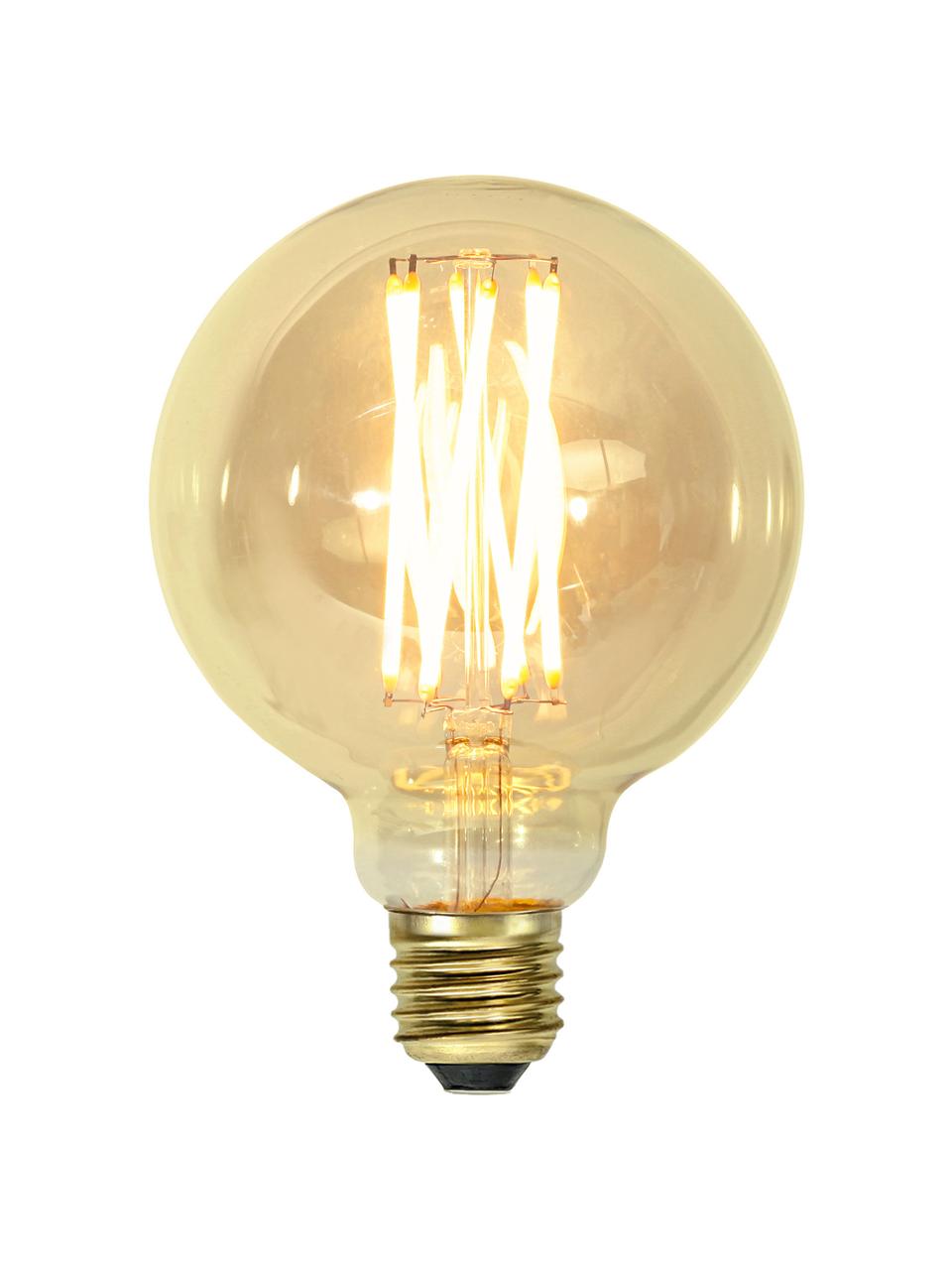 Stmievateľná žiarovka (E27 / 240lm), teplá biela, 1 ks, Odtiene jantárovej, priehľadná