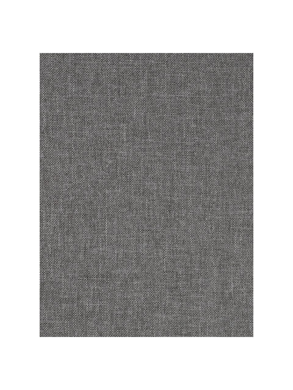 Poltrona moderna grigia chiaro Cazar, Rivestimento: poliestere, Struttura: metallo cromato, Tessuto grigio chiaro, Larg. 69 x Prof. 79 cm