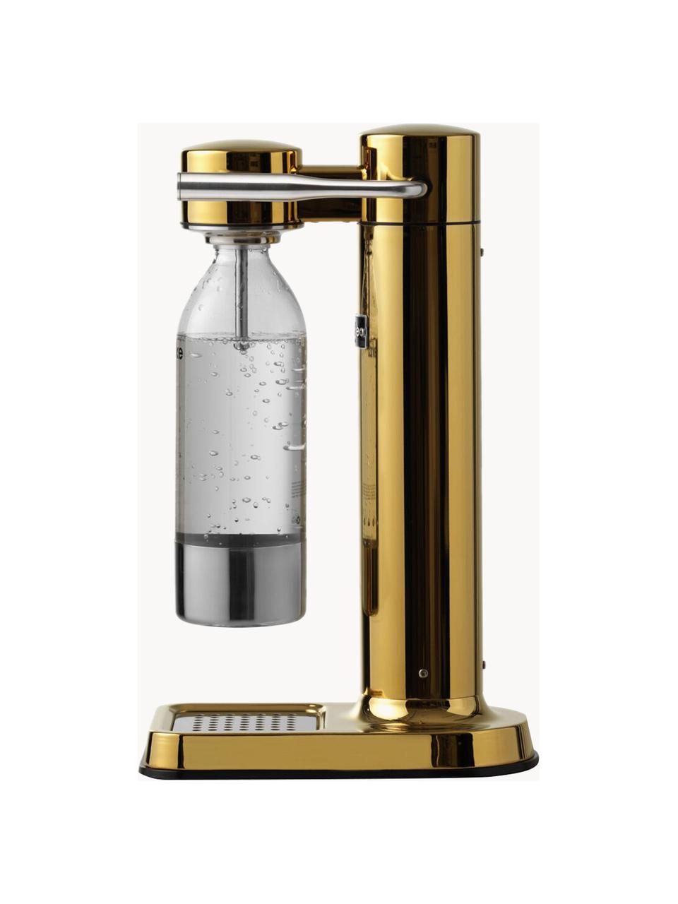 Výrobník perlivé vody Carbonator 3, Lesklá zlatá, Sada s různými velikostmi