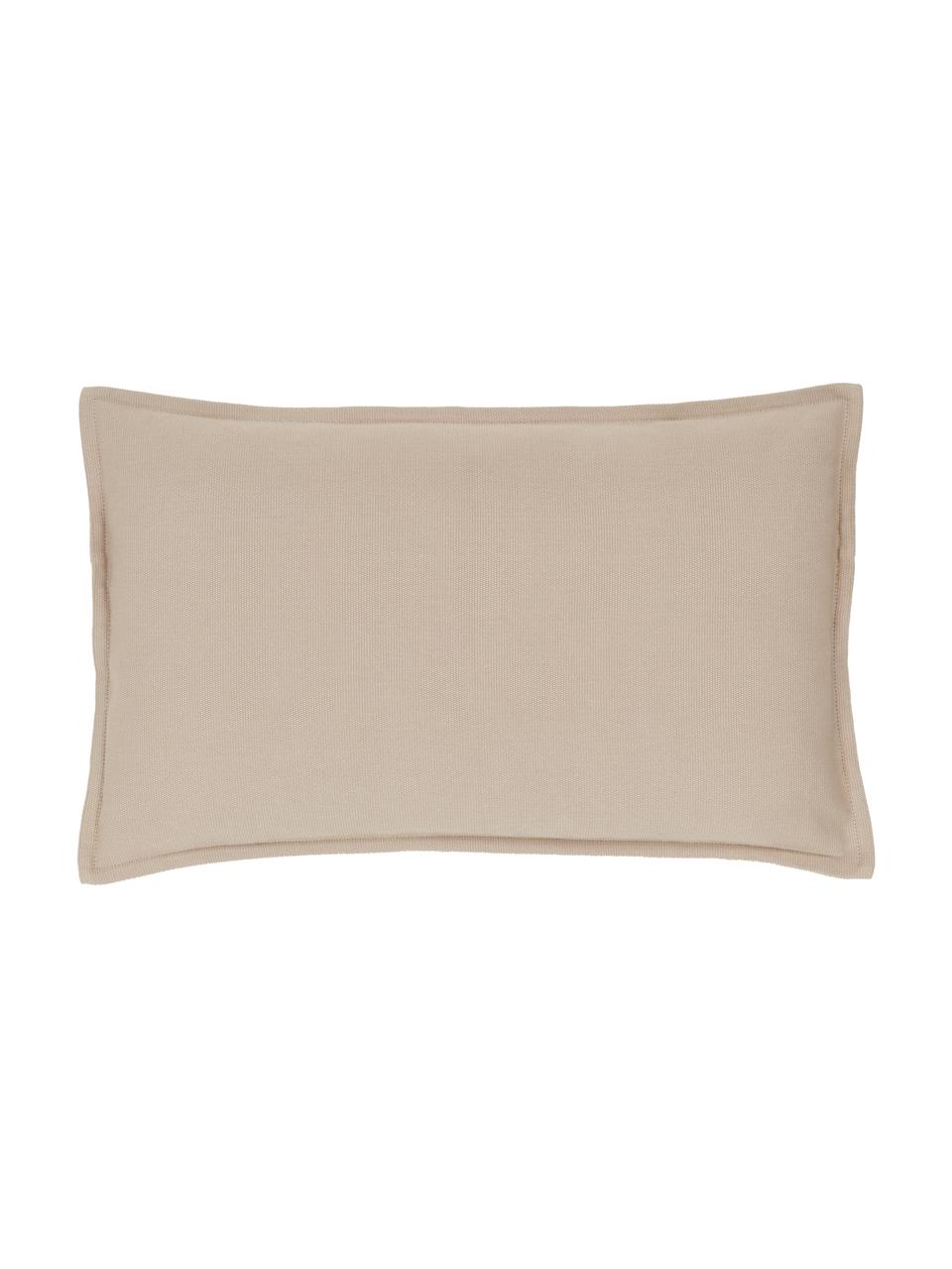 Federa arredo in cotone beige Mads, 100% cotone, Beige, Larg. 30 x Lung. 50 cm