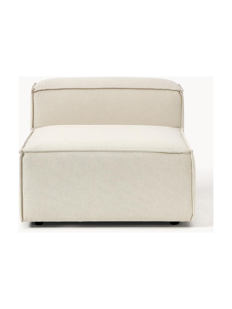 Módulo central sofá Lennon, Tapizado: 100% poliéster Alta resis, Estructura: madera contrachapada de p, Patas: plástico Este producto es, Tejido Off White, An 89 x F 119 cm