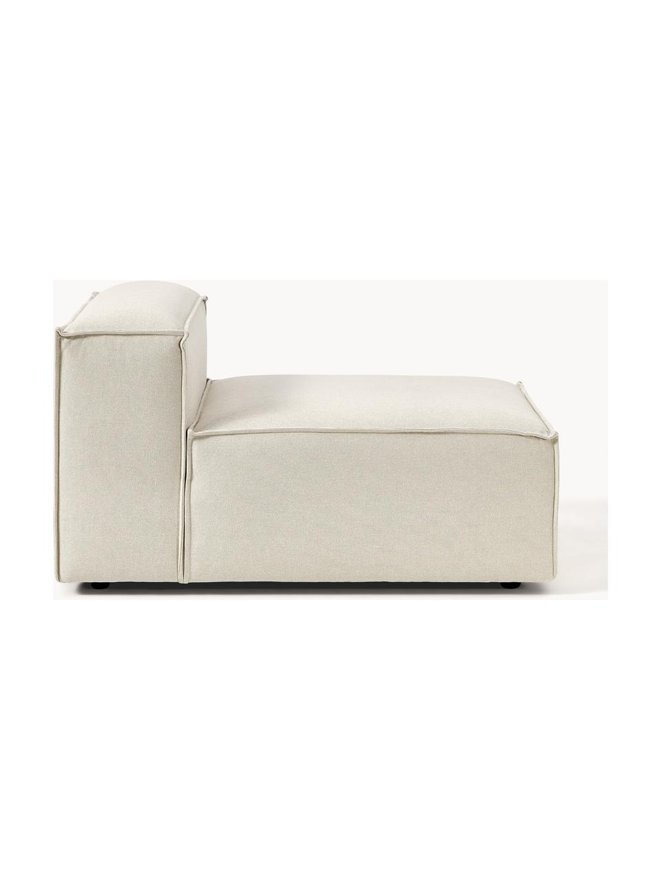 Módulo central sofá Lennon, Tapizado: 100% poliéster Alta resis, Estructura: madera contrachapada de p, Patas: plástico Este producto es, Tejido Off White, An 89 x F 119 cm