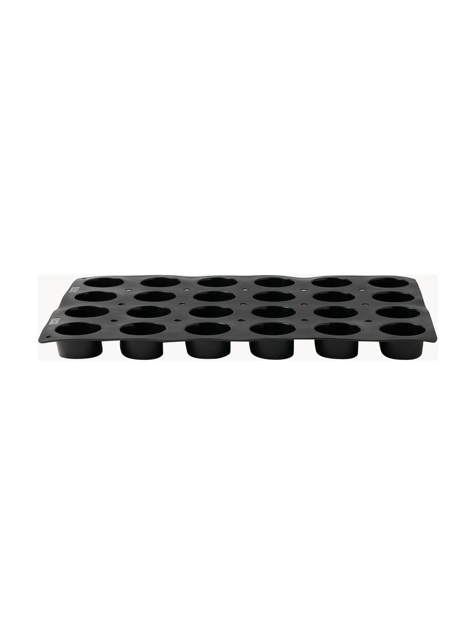 Molde horno para muffins de silicona Moul Flex Pro, Silicona, Negro, An 59 x F 39 cm