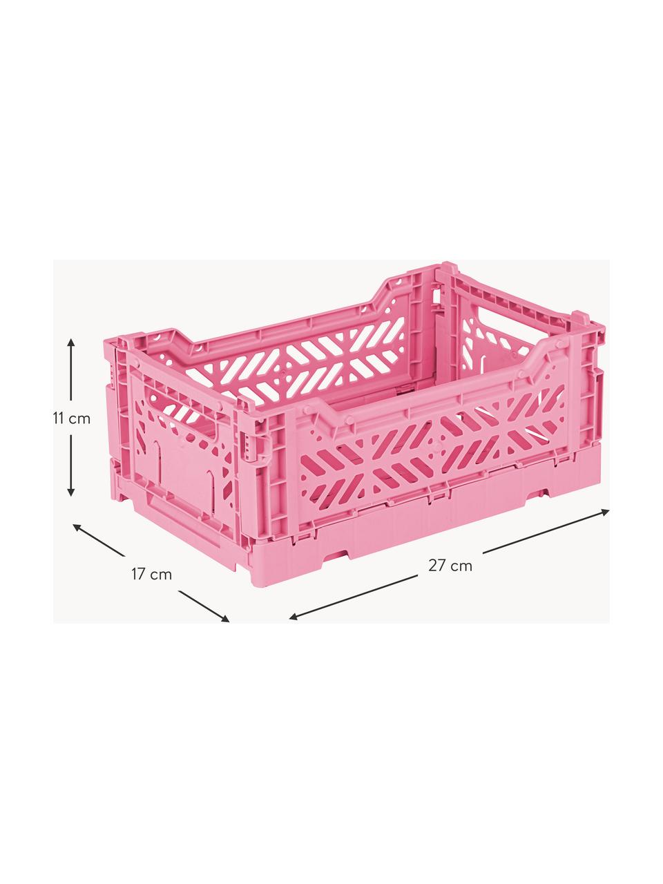 Pudełko do przechowywania Mini, Tworzywo sztuczne, Blady różowy, S 27 x G 17 cm